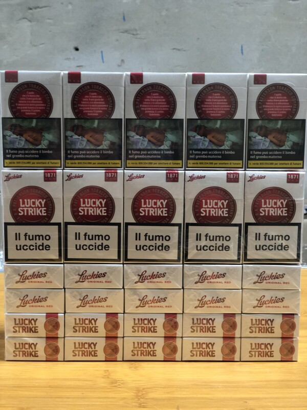 Lucky Strike KS red (квадрат) — изображение 2